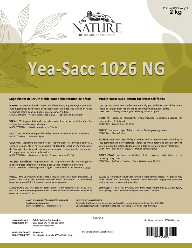 YEA-SACC 1026 NG 2KG