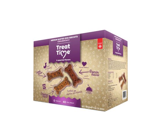 BISCUITS TREAT TIME CHIEN (7LBS)